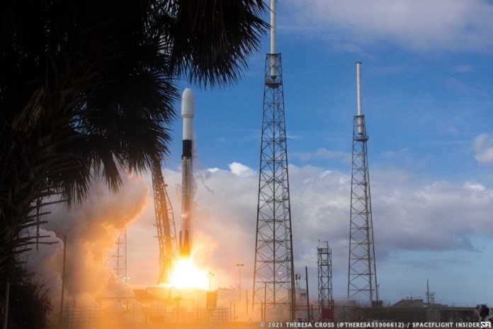 SpaceX launched its first dedicated rideshare mission, Transporter-1, on Jan. 24, 2021. Credit: Theresa Cross / Spaceflight Insider