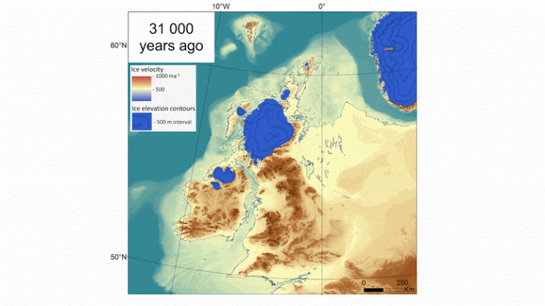 Watch an ancient ice sheet cover the British Isles then vanish, in eerie time-lapse animation_636901ef5d1a2.gif