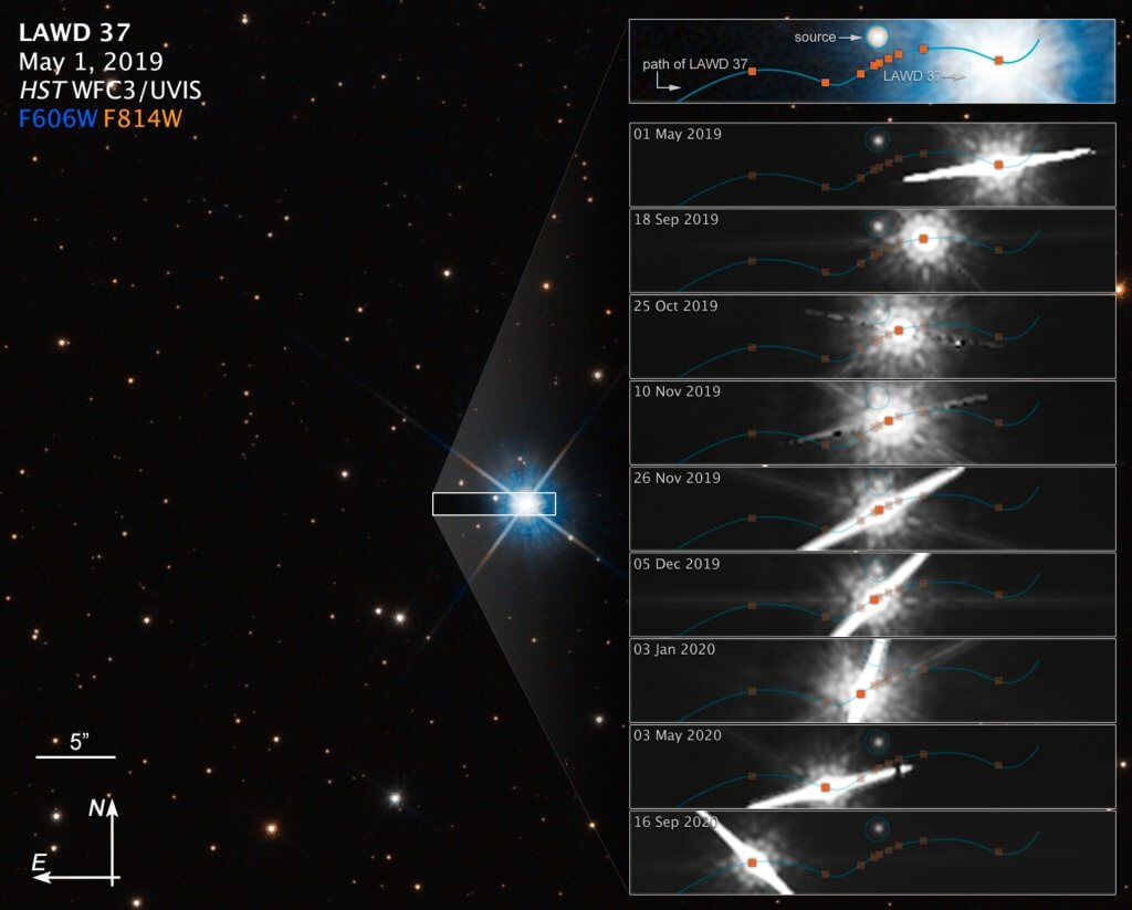 Astronomers observe light bending around an isolated white dwarf_63dd00bea7dab.jpeg