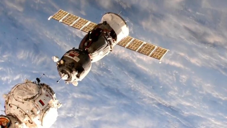 Astronauts fly replacement Soyuz capsule to new docking port at space station_643024bb7d327.jpeg