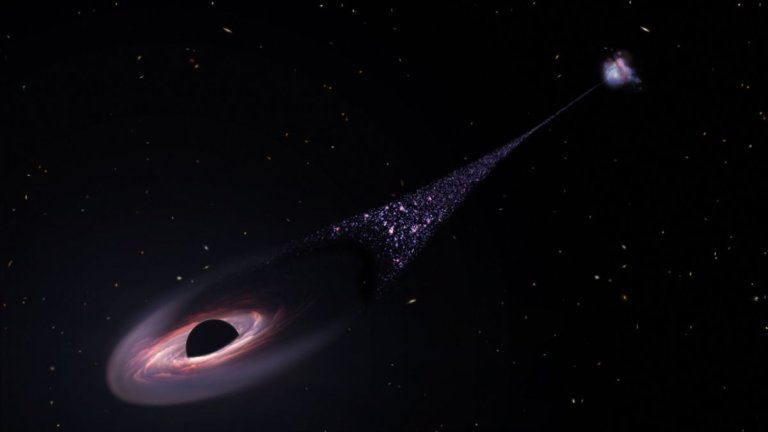 Runaway supermassive black hole is hurtling through space followed by tail of infant stars (video)_6430246e78254.jpeg