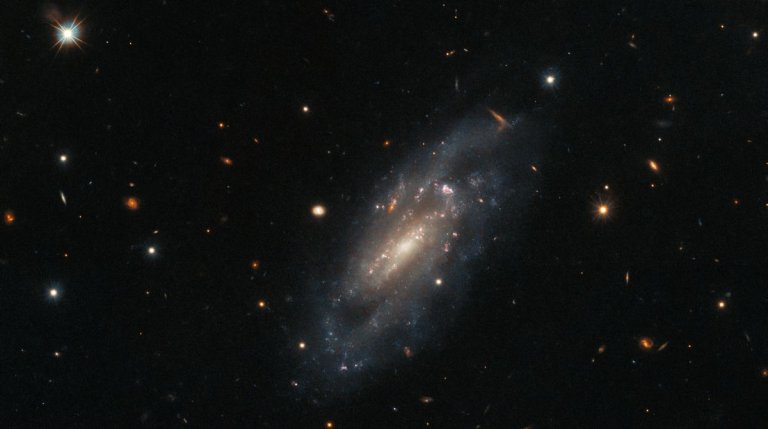 Hubble telescope captures stunning shot of spiral galaxy (photo)_64b3f6e87edb4.jpeg