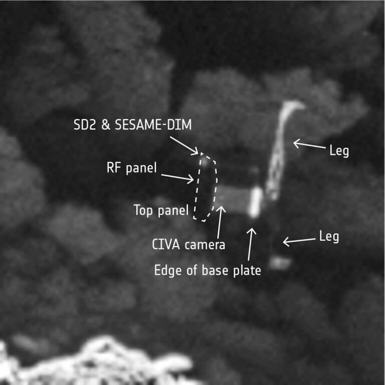 On This Day In Space: Sept. 2, 2016: Lost and found! Rosetta sees Philae lander on Comet 67P_64f37ada29825.jpeg