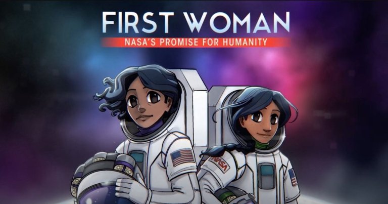 Astronaut Callie Rodriguez helps deploy a lunar telescope in NASA’s new online graphic novel_653e8569a47b5.jpeg