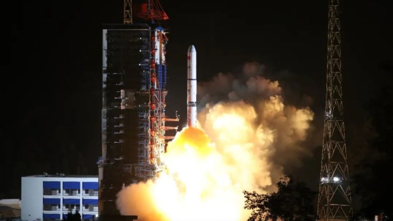 China continues remote-sensing buildup with new launch of Yaogan satellites (video)_65395aad04983.jpeg