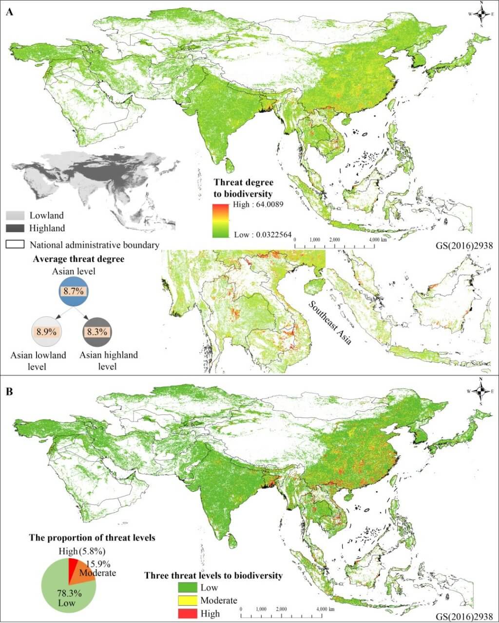 Human expansion found to pose widespread threat to biodiversity in Asia, especially in Southeast Asia_65328c423462b.jpeg