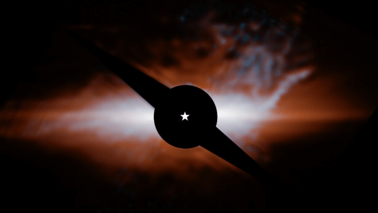 James Webb Space Telescope catches young planetary system by its dusty ‘cat’s tail’ (photo)_65a1b002b627a.png