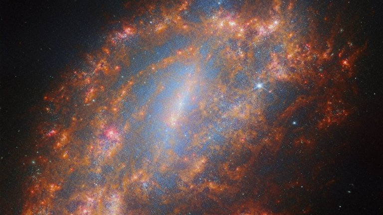 James Webb Space Telescope sees the infrared skeleton of a galaxy (image)_65dfcc9363a25.jpeg