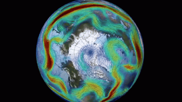 Polar vortex is ‘spinning backwards’ above Arctic after major reversal event_660736cfe7c43.gif