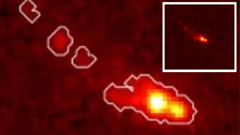 Speck of light glimpsed by Hubble is truly an enormous old galaxy, James Webb Space Telescope reveals_65f4417dab56b.png