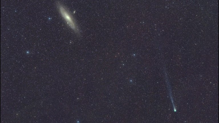 Watch ‘horned’ comet 12P/Pons-Brooks zoom past the Andromeda Galaxy live today (video)_65f0e6bcf03b1.jpeg