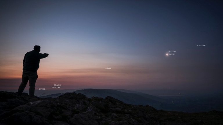 Astrophotographer captures planetary parade with the moon in stunning photo_665f8d78a413e.jpeg