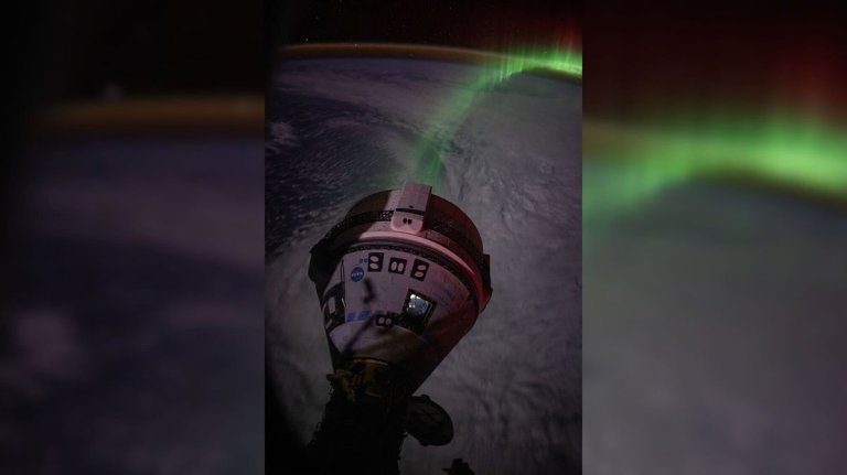 Shine on, Starliner! Aurora glows green as astronauts test spacecraft ahead of return to Earth June 22 (image, video)_6670be88d2e48.jpeg