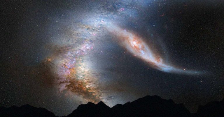 Our Galaxy Appears to Be Touching Another Galaxy, Scientists Say_66ddbd8a20721.jpeg