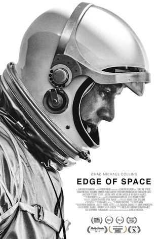 A poster depicting a vintage astronaut in a spacesuit and helmet