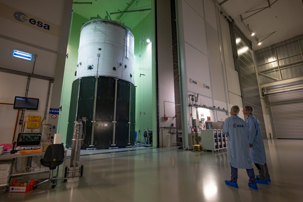 Ariane 6 upper stage visits ESA’s temple of boom_673381769cbc1.jpeg