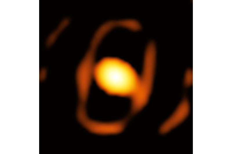 Astronomers take the first close-up picture of a star outside our galaxy