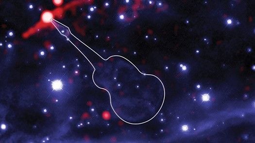 ‘Flame-throwing’ Guitar Nebula’s concert caught by Hubble and Chandra space telescopes (video)_6746267240b14.jpeg