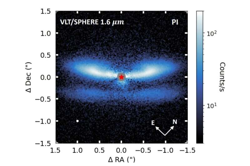 Observations explore icy protoplanetary disk of the star PDS 453