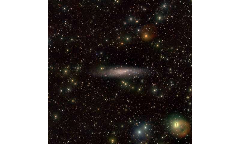 New image sequence captures galactic neighbors in the local universe