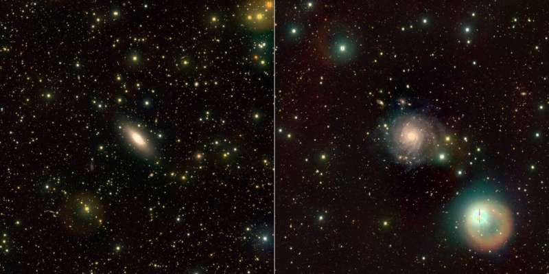 New image sequence captures galactic neighbors in the local universe