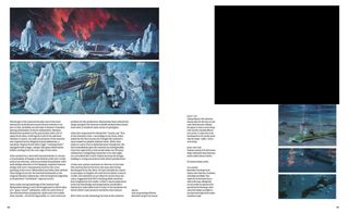 A spread showing images for "Voyage to the Bottom of the Sea" from "The Fantasy Worlds of Irwin Allen"