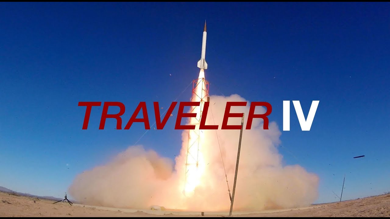 First Student Rocket to reach Space (339,800 ft, Mach 5.1) | Traveler IV Launch - YouTube