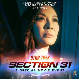 A woman stares into the void in poster for "Star Trek: Section 31"