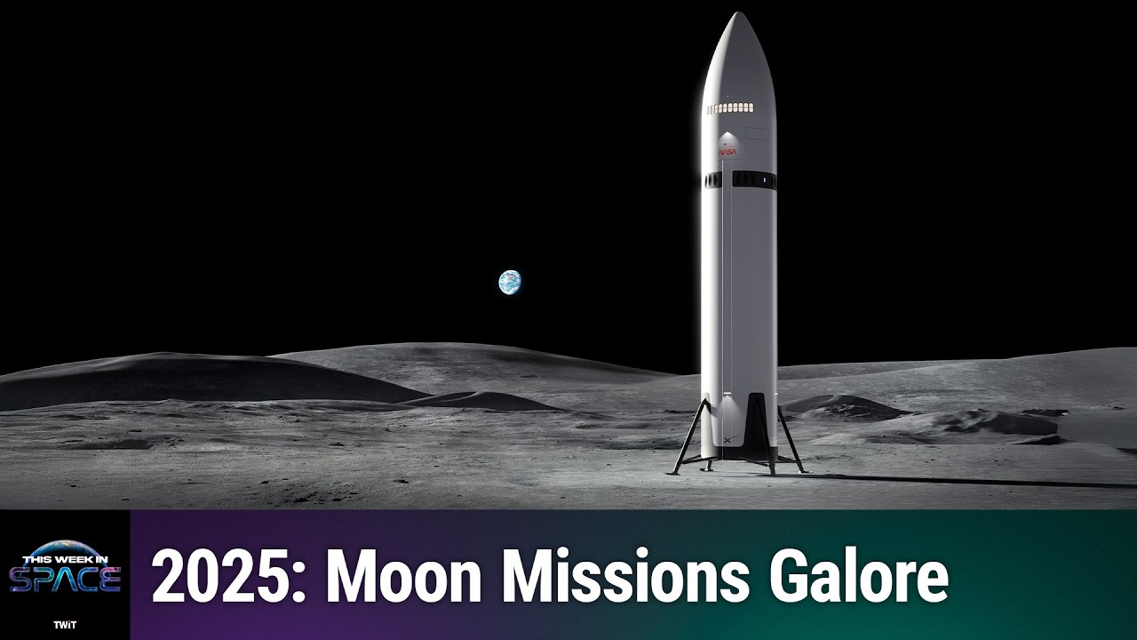 The Great Lunar Armada - 2025 Will Be a Big Year Moon Missions - YouTube